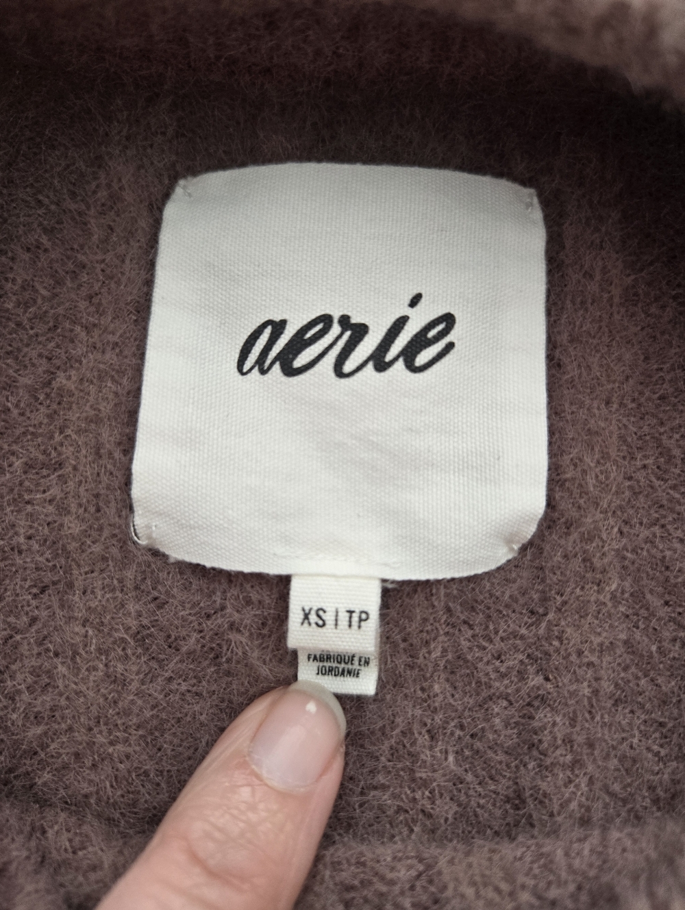 Aerie Buttercream Crew Oversized Sweater - Picture 5 of 8